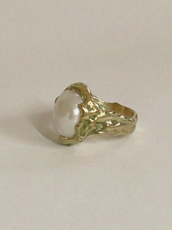 OOAK ring | freshwater pearl - Image 5