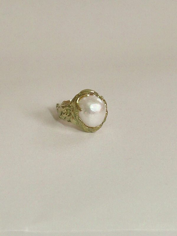 OOAK ring | freshwater pearl - Image 4