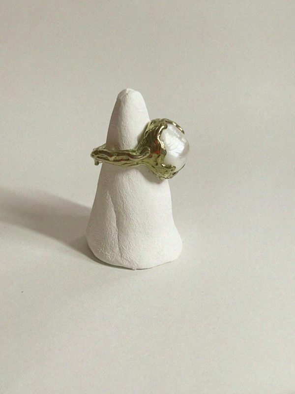 OOAK ring | freshwater pearl - Image 3