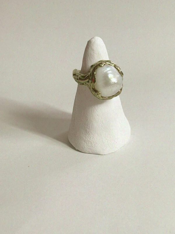 OOAK ring | freshwater pearl - Image 2