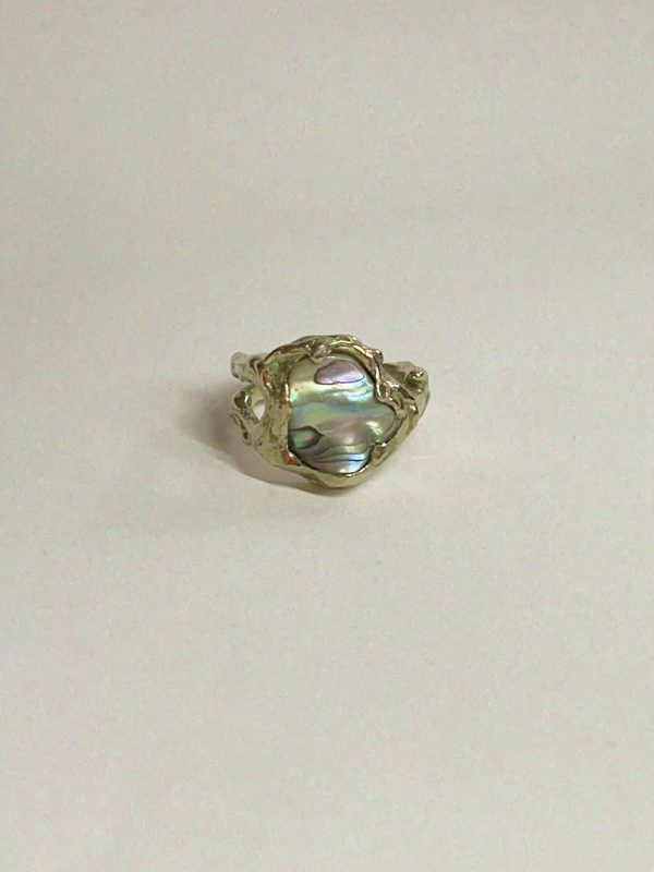 OOAK ring | abalone - Image 2