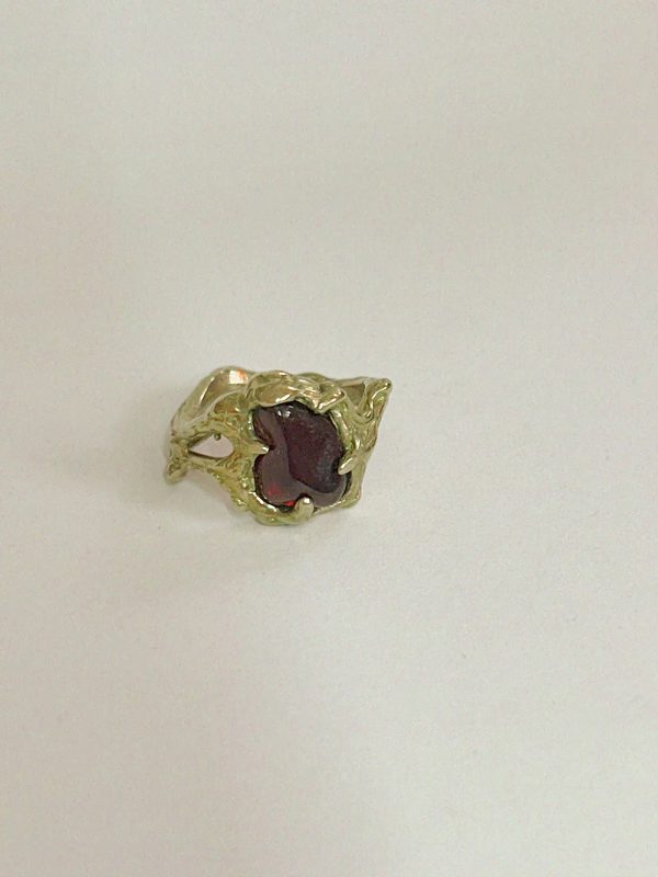 OOAK ring | garnet