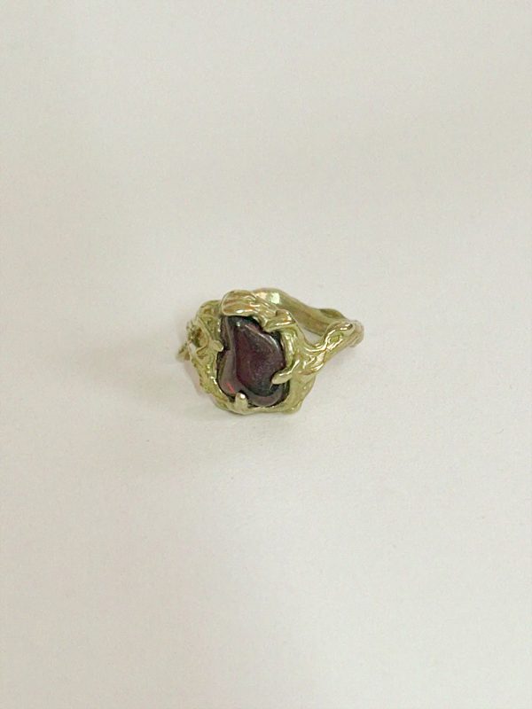 OOAK ring | garnet - Image 5